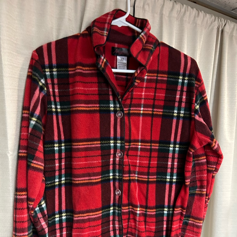 Angelina Sleepwear plaid top